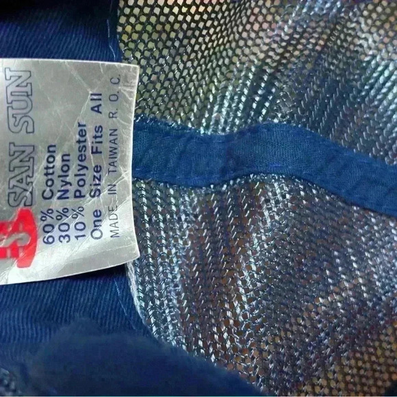 3Stripe Vintage trucker hat 80s SnapBack mesh. Not worn. - Picture 4 of 11